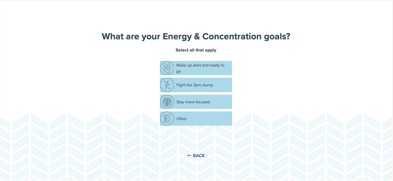 Energy & Concentration